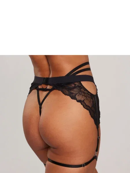LASCANA Tanga thong' negru
