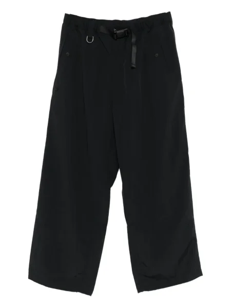 Pantaloni Y-3 cu cataramă negru