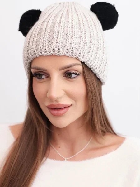 Căciulă Kesi cu pompoane negru