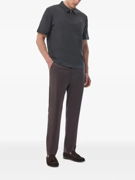 Tricou polo Megusta maro
