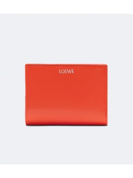 Portofel Loewe din piele portocaliu