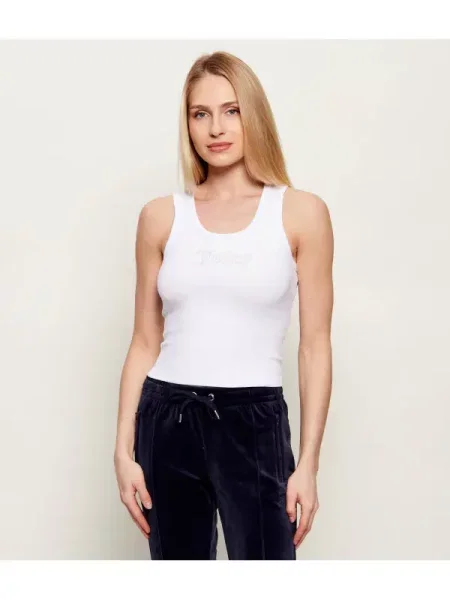 Juicy Couture Top RACER alb