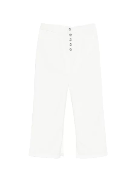 Fusta maxi Dondup alb