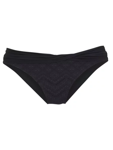 LASCANA Slip costum de baie negru