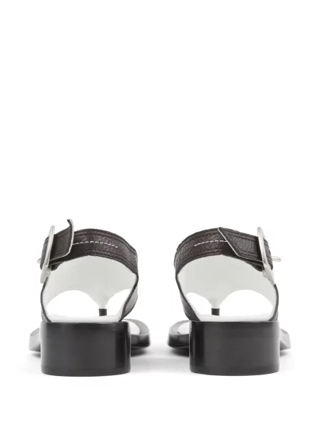 Sandale Mm6 Maison Margiela din piele maro
