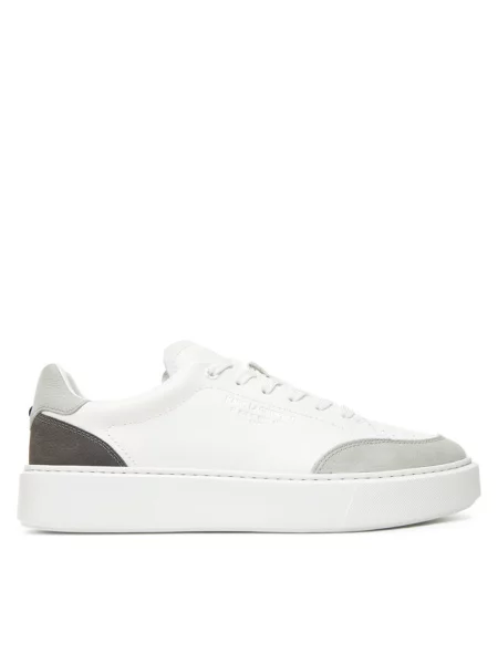 Sneakersy KARL LAGERFELD białe