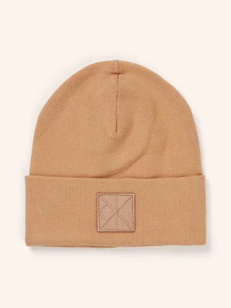 Calvin Klein Czapka braun brązowa