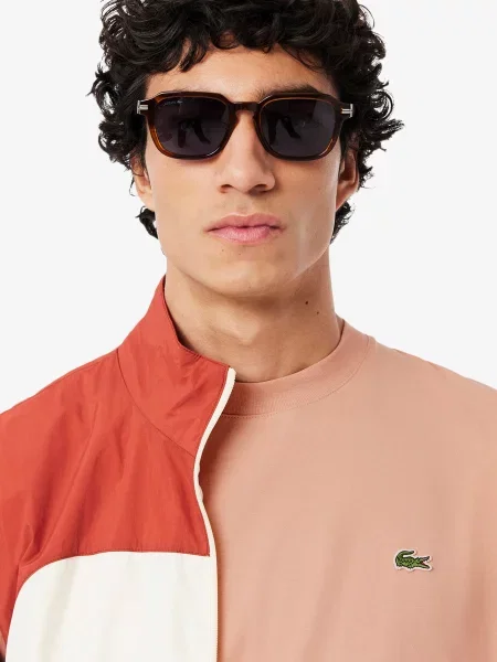 Футболка Lacoste бежевая