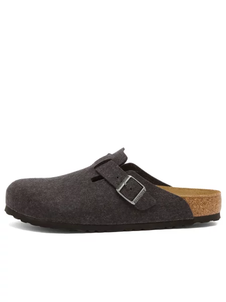 Sandały Birkenstock zamszowe szare