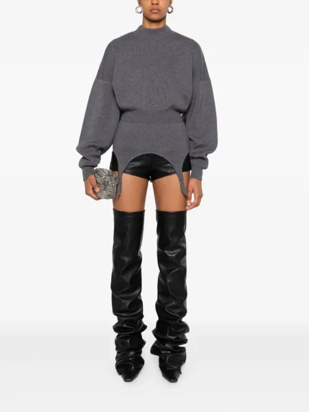 Pulover Jean Paul Gaultier lung gri