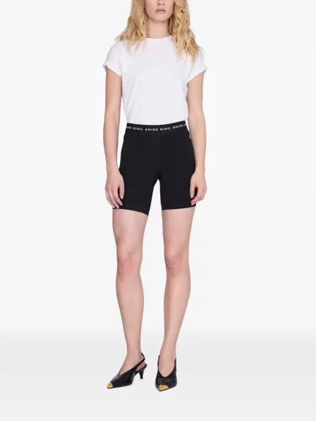 Pantaloni scurți Anine Bing negru