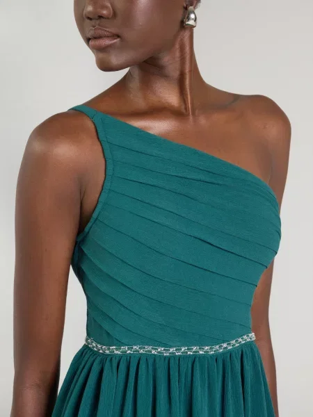 ABOUT YOU Rochie de cocktail Cleo smarald verde