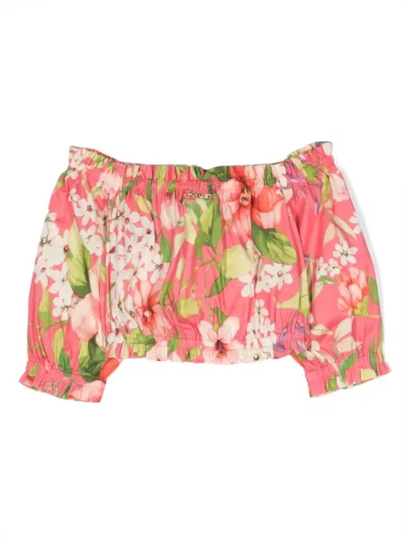 Top dziecięcy Twinset różowy