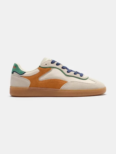 Hoff PARK MULTICOLOR sneakers pentru bărbați din piele întoarsă bej