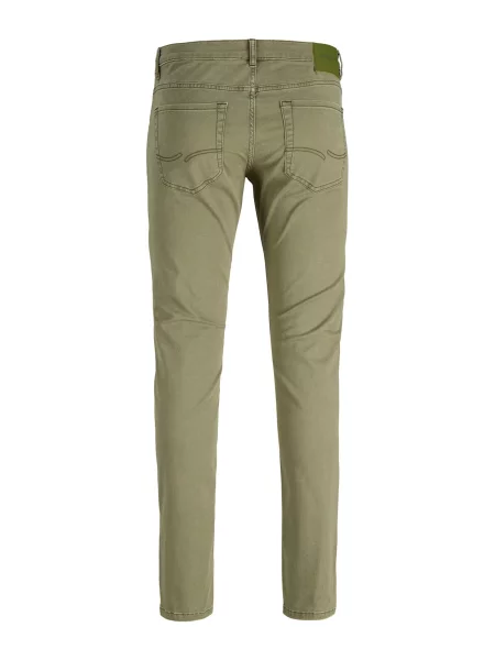JACK & JONES Nohavice JPSTGLENN GROVE olivová