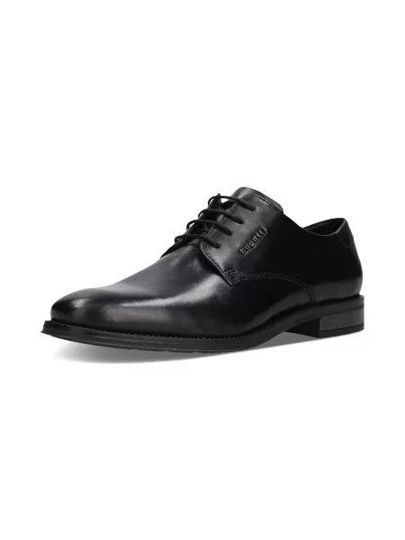 Bugatti Pantofi cu șireturi negru