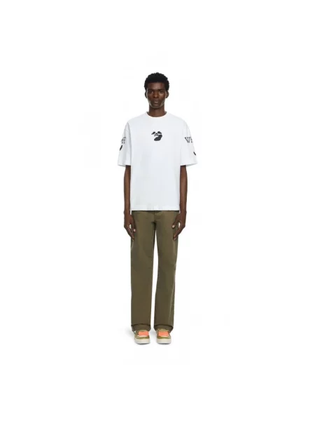 Koszulka Off-white z logo biała