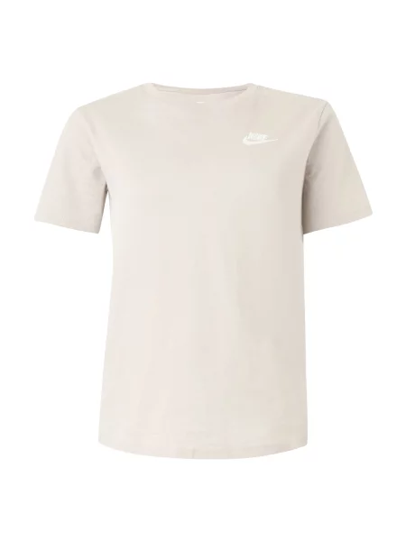 Nike Sportswear Tricou CLUB ESSENTIAl crem bej