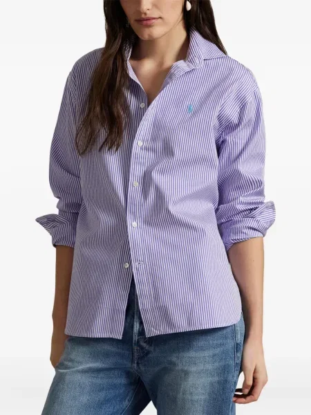 Șosete Polo Ralph Lauren din piele de căprioară lungi cu imagine albastru