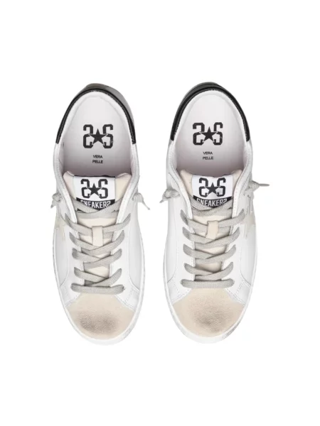 Sneakersy 2star casual białe