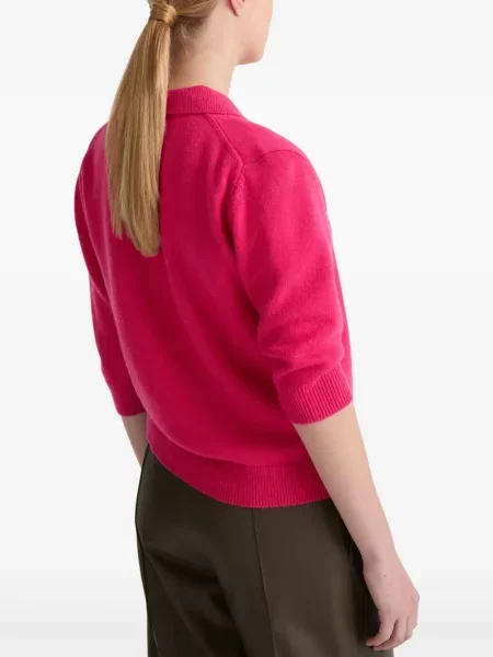 Polo Yves Salomon tricotate roz