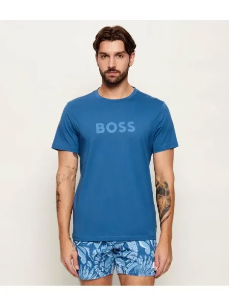 BOSS BLACK Tricou RN negru