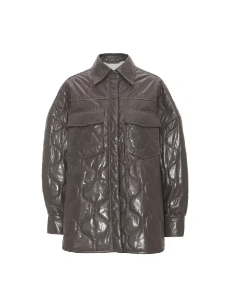 Pikowana kurtka skórzana Remain Birger Christensen