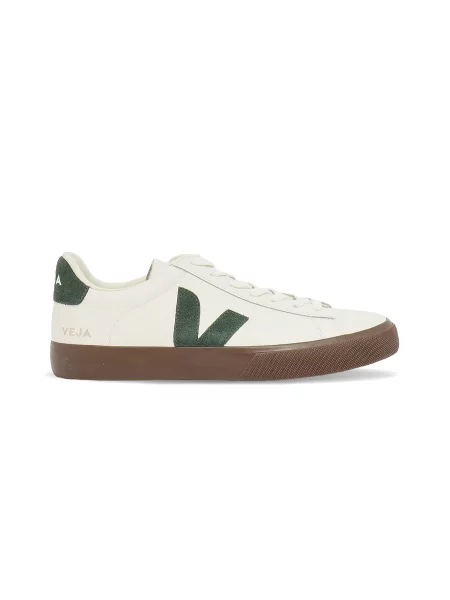 Veja Campo Leather Kobiety Buty sportowe Veja Size: 3 biały