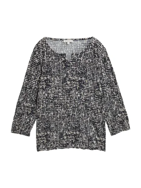 TOM TAILOR Bluza kamela / mornarska bela