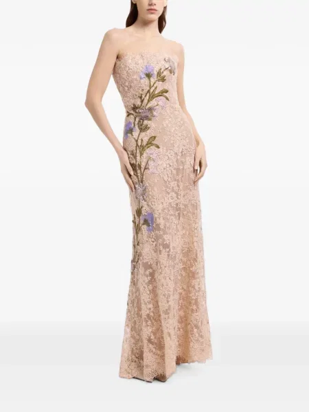 Rochie maxi Elie Saab din dantelă