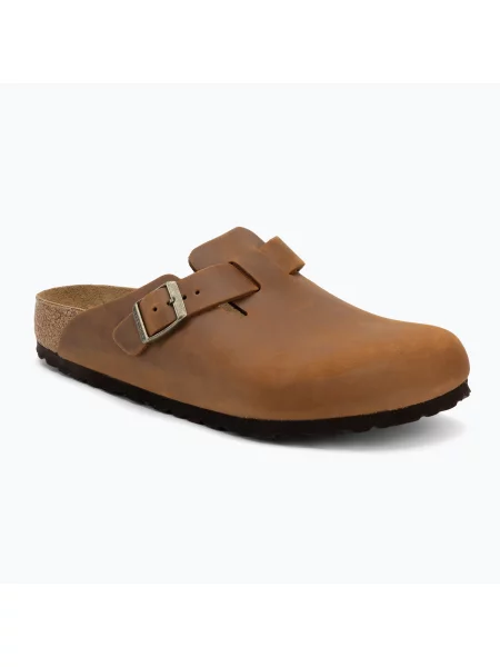 Kožené tenisky Birkenstock hnědé