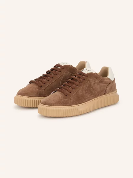 Voile Blanche Sneakersy Lipari braun białe