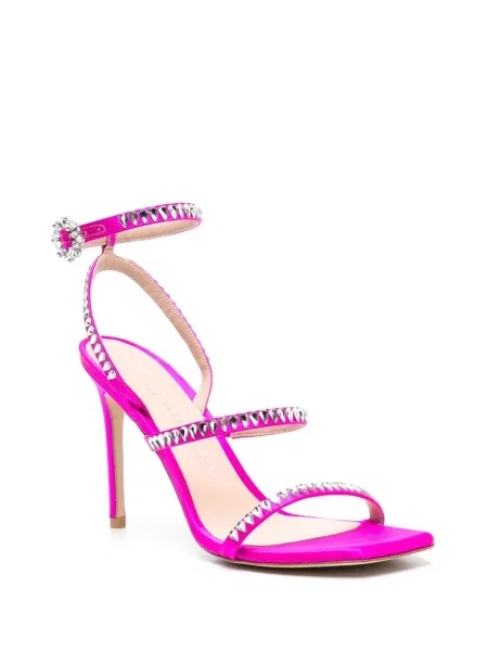 Bateliai Stuart Weitzman su kristalais rožinė
