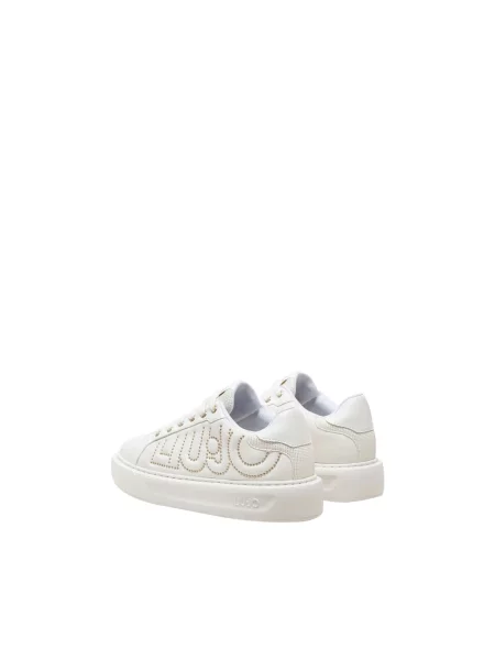 Sneakersy Liu Jo skórzane białe