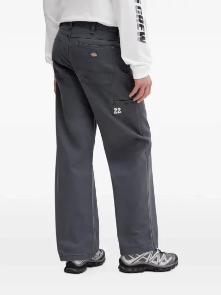 Pantaloni Dickies cu autograf gri