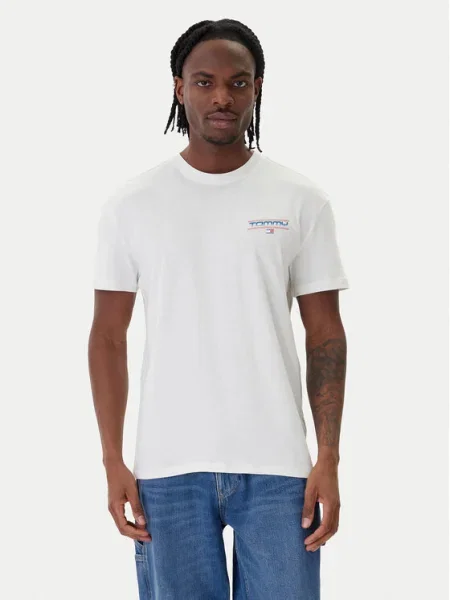 Tommy Jeans Póló Poster fehér