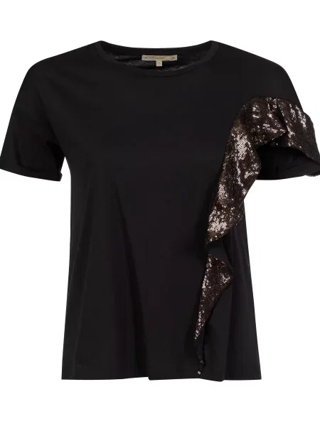 Футболка Patrizia Pepe чорна