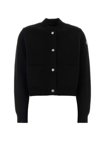 Cardigan Moncler cu autograf negru