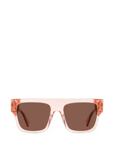 Ochelari de soare Stella Mccartney țesuți roz