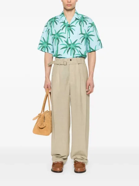 Pantaloni Jacquemus din canvas