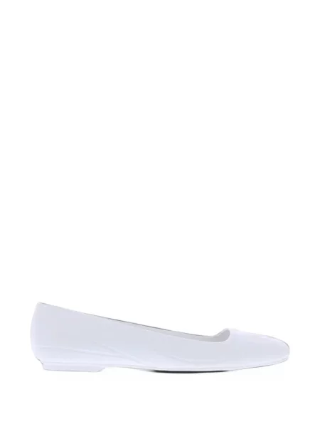 Balerini Calvin Klein din piele alb