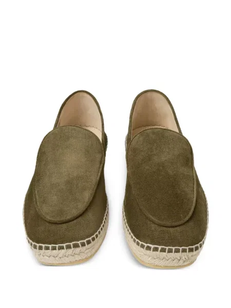 Espadrile Jimmy Choo de catifea verde