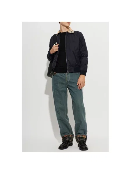 Sweter Burberry czarny