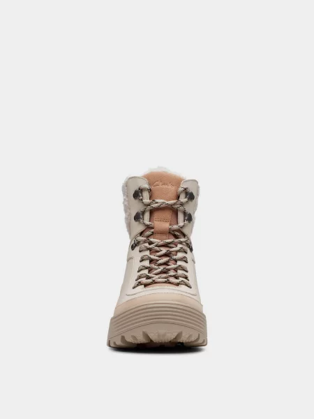 Ботинки Clarks розовые