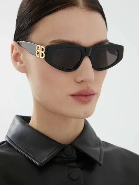 Balenciaga ochelari de soare femei negru
