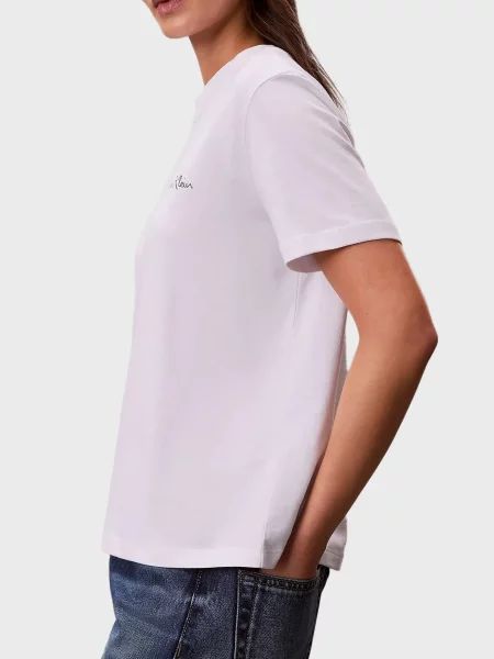 Класична футболка Calvin Klein Jeans біла