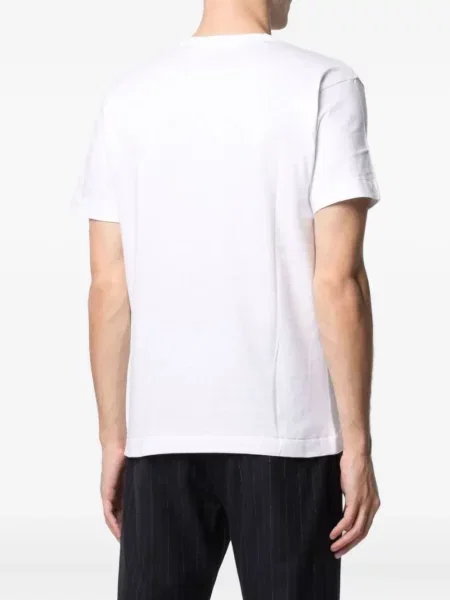 Μπλούζα Comme Des Garçons Play με σχέδιο με μοτίβο καρδιά λευκό