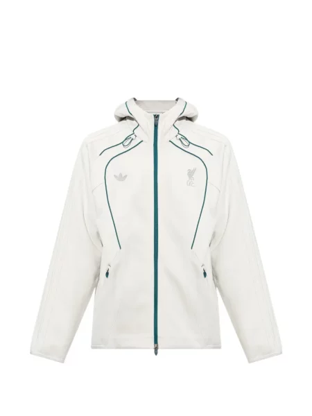 Lung tricou Adidas cu imagine plasă alb