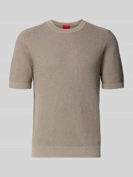 T-shirt o kroju regular fit z czystej bawełny model SAFFON' Hugo