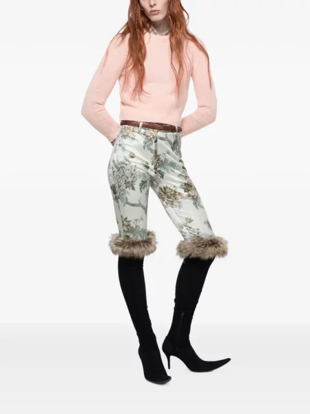 Pulover Acne Studios din cașmir roz